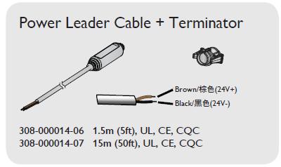 Vaya Tube Ordering Codes: 2700K 0.3m (1ft) Ethernet & DMX 912400130514 350-000014-12 2700K 1.2m (4ft) Ethernet & DMX 912400130515 350-000014-13 5000K 0.