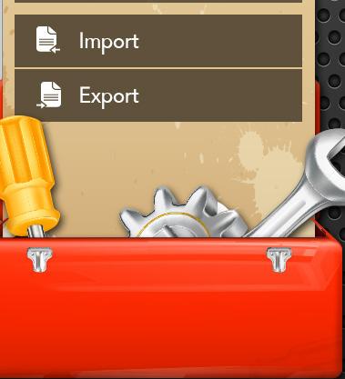 Import & Export BOM Also included in the utilities section is an Import & Export feature.