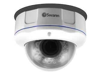 Swann TruColor image sensor 850 TVL resolution 23-81 Degree viewing angle Powerful day & night vision of up to 30m OSD controller