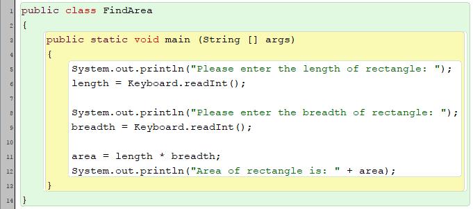 11. Find the syntax errors in the following programs and suggest a solution to solve the errors.