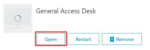 Note: There should not be much of a need for people to use this area unless they are on a mobile device and need a desktop