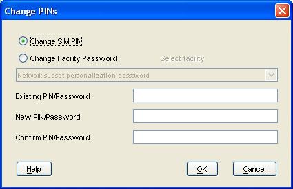 12 Security Using FB LaunchPad, you can change the SIM PIN and facility password, and enable a PIN to give a high level of management control over security.