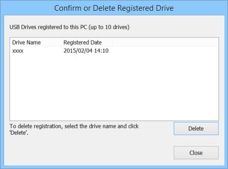 5 You can see all drives registered with your computer.