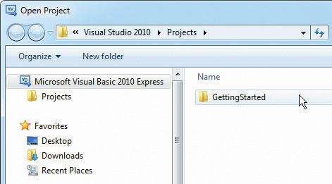 sln, to open the project in the IDE, or open the project named folder then double-click on the Visual Basic Project File with the