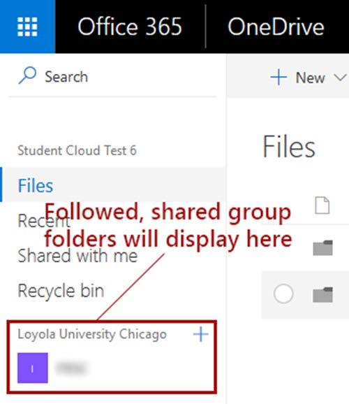 sharepoint.com/sites/groupname/shared Documents b. Change GROUPNAME for the name of the Group you are trying to access and login with your Loyola credentials. 2.