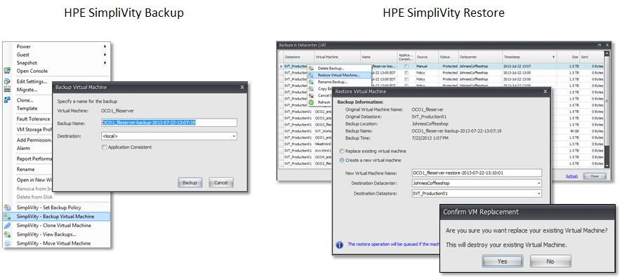 Lab Validation: HPE SimpliVity Hyperconverged Infrastructure 14 Reliability and Built-in Data Protection HPE SimpliVity hyperconverged infrastructure is designed with enterprise reliability in mind.