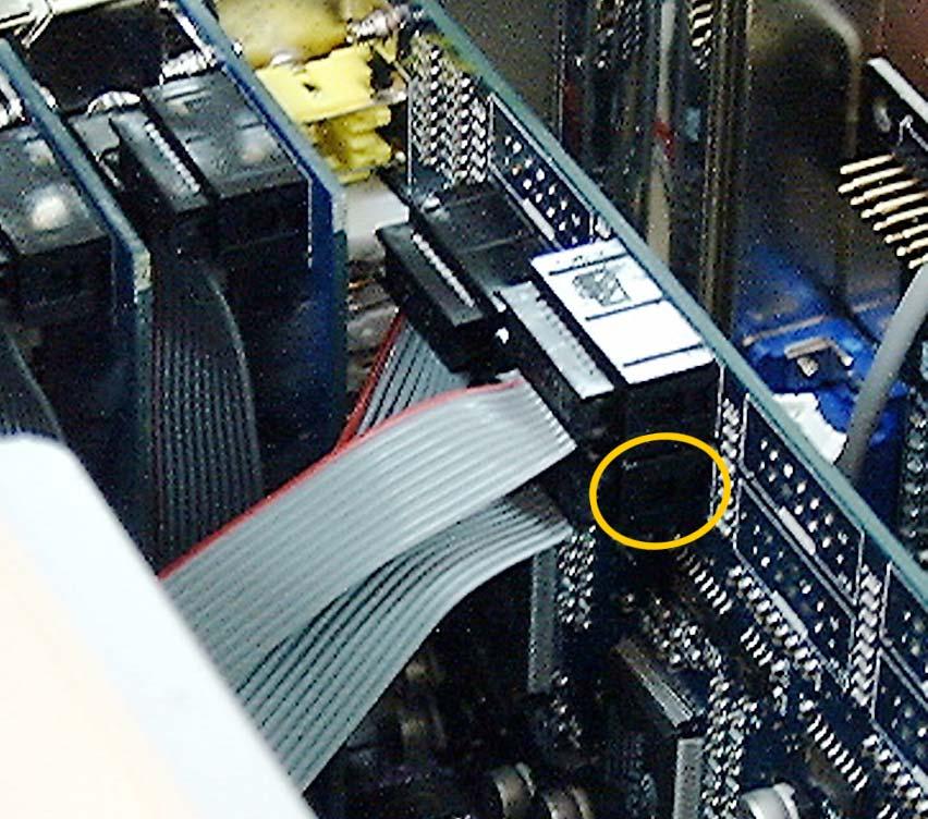 1: 9~12ch parallel connector on DVR board 8.