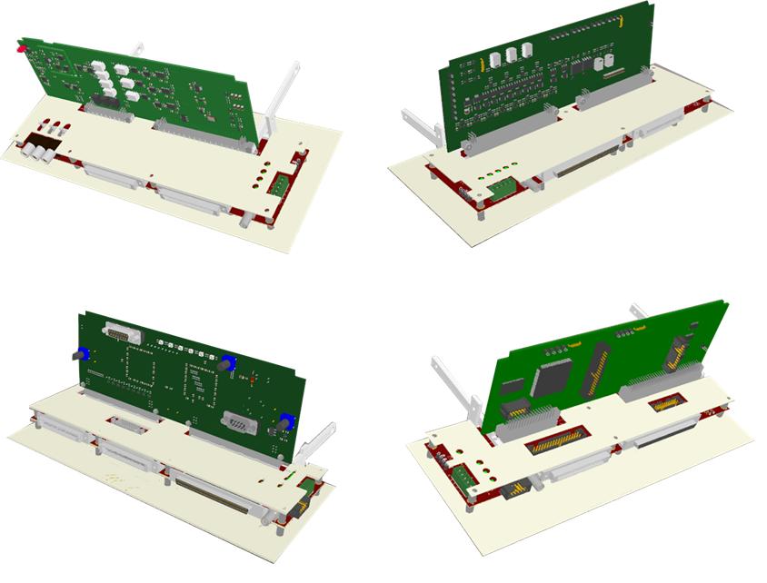 Figure 7. 3D Model Testers PCI Extension for Instrumentation (PXI) was chosen by the TE-EPC-CCE section at CERN as standard platform for the development of functional testers.