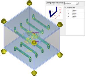Furthermore, users can specify nodal parameters on each edge of model to optimize mesh density and result accuracy.