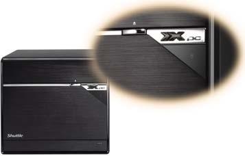 Shuttle XPC Barebone J3 5800P Special Product Features The new J chassis series: a clean and modern look Shuttle has always placed great emphasis on the interior and exterior aesthetics of the XPC,