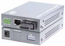 Gigabit and Fast Ethernet Networking Solutions KC-300D/KC-300DM 10/100Base-TX to 100Base-FX Media Converters The media converters are designed to convert 10Base-T or 100Base-T signals to/from