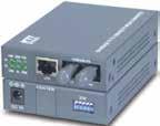 The media converters not only support existing variety of multimode and single mode fibers but also support Bi-Di WDM and CWDM fiber network applications.