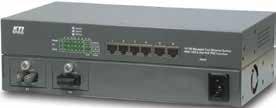 Critical Environment Networking Solutions KGD-802-P Industrial 8-Port Gigabit Ethernet Switches with 2 SFP Slots and 4 PoE PSE Ports Industrial Gigabit Ethernet switch with PoE support (No