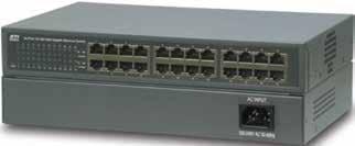 It provides 16/24 10BASE-T/100BASE-TX/1000BASE-T ports that can significantly improve the performance of your network s backbone, and deliver the throughput needed to support a broad range of