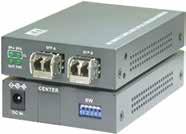 Support transparent conversion of any packet types Support auto-negotiation with link partners Provide link pass-through between copper and fiber link Support optional DIN-Rail installation Provide