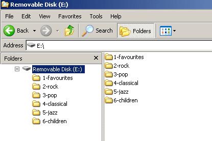 3 USB Directories/Folders Setup - You must set up the PLAYLISTS (FOLDERS/DIRECTORIES) on your USB device. You will need to set up at least one playlist.
