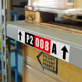 Using the QL-800 Series to print red* on handling labels ensures this crucial information is noticed, while