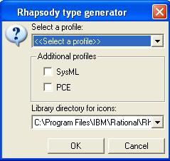Support of Profiles Considering Other Profiles Rhapsody Gateway recognizes profiles. But all the profiles created by users cannot be found in Rhapsody Gateway as types.