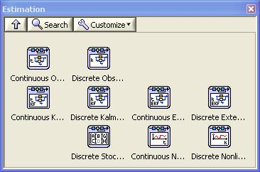 15 Observers [End of Example] LabVIEW have several built-in algorithms.