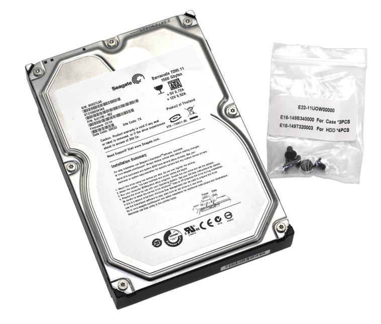 ➃ Make sure that the hard drive you wish to