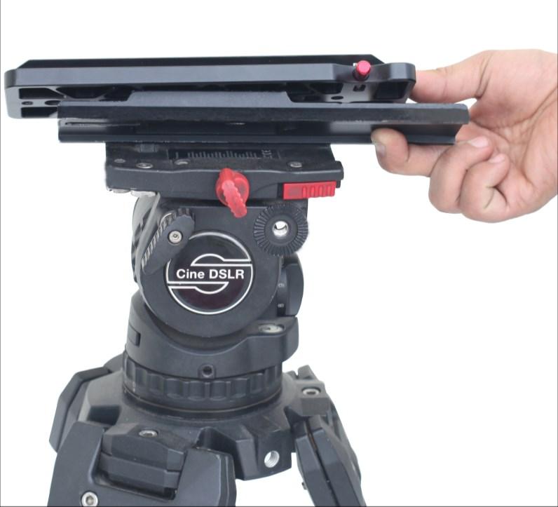 It adds full functionality with top and bottom multifunctional rod support for accessory mounting options and a super tough top handle makes it easy to carry around & enables easy handheld shots.