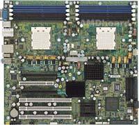 Tyan Thunder K8S Two 128-bit DDR memory buses Two independent PCI-X buses Two 64-bit 66/33 MHz (3.3-volt) PCI-X slots - from PCI-X bridge A Two 64-bit 133/100/66/33 MHz (3.