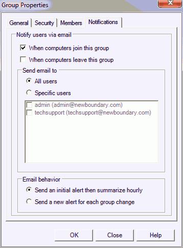 Prism Console Users Guide 2. Click Remove to remove the member(s) from the group. This member will no longer receive Tasks assigned to the group.