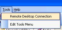 Getting Started in the Console Tools menu An application is added to the Console Tools menu by adding a line in the Tools section of the EXTERNALTOOLSCONFIG.INI file. If the.