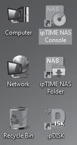 Chose [Open NAS Web Console]. Click [Run] button.