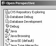 notes) You should in a Java EE perspective That's fine, this perspective is good for what we do If you need to open the