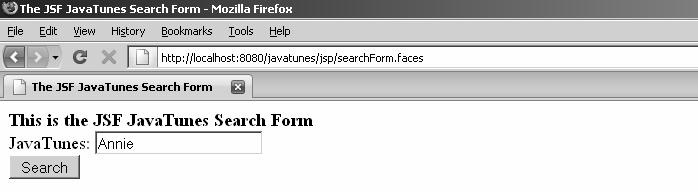 Lab 5.1 - JSF Search Form/Results Use the JSF navigation-rule mechanism Lab Tasks to Perform Add an additional <navigation-rule> element* to faces-config.