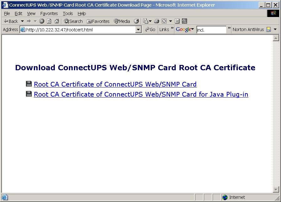 1.4. Root CA certificate installation for Java Plug-in Please follow the below steps to install CONNECTUPS-X /-BD /-E PRODUCT FAMILY root CA for Java Plug-in. 1.