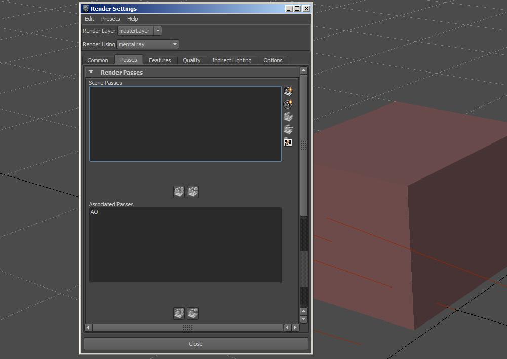 Select ambient occlusion and then create and close. If we click on a light icon it will add a light to the scene.