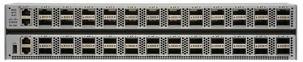 Data Sheet Cisco Network Convergence System 5500 Series: Fixed Chassis Product Overview Based on the Cisco Global Cloud Index, digitalization is projected to grow global data center and