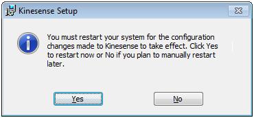 When install is complete, you will be asked to reboot the computer.