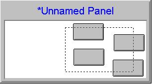 Figure 36 Right Click Rubberband Commands Select a command from the button submenu. The buttons adjust according to the selected command.