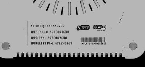Where do I find the Password/Passphrase/PIN? Usually on the underside of the router. For example: What is the Difference between WEP, WPA and WPA2-PSK? These are different types of wireless security.