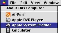 Installation Verification To verify the driver installation under Mac 9.x, take these steps: 1.