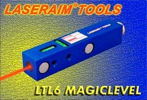 LASERAIM LEVELS LTL6 MAGICLEVEL Pocket-sized machined aluminum body - Only 1 x 1 x 5 inches. Works with all accessory optics - See accessory optics section. 1/8" dot size @ 25 ft.