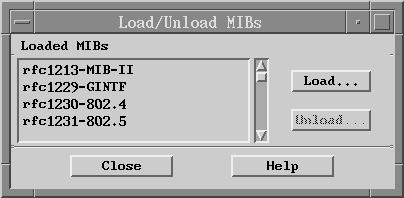 Loading SNMP V1 MIBs To load an enterprise-specific MIB, you can first copy the MIB into the default directory, /usr/ov/snmp_mibs.