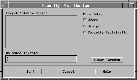 You can distribute your entire security configuration or selected file sets, depending on the configuration changes you hae made. Follow these steps: 1. Access the Security Administration Dialog box.