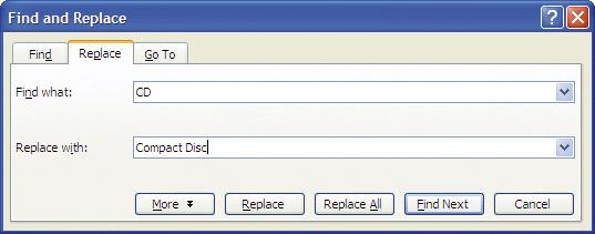 Select the Insert-Symbol command. 2. Look for the symbol that you need on the window displayed. 3. Click on Insert.