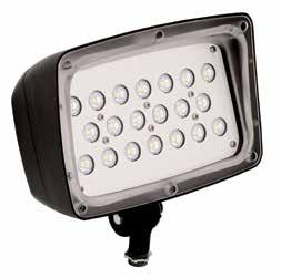Spaulding Lighting s ultra-compact and compact and high performance architectural styled energy-efficient LED floodlights are available in a
