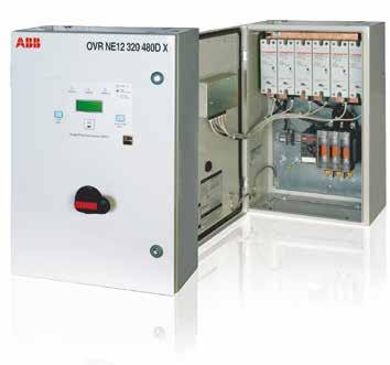 Application note Surge Protective Devices OVR Series - Enclosed SPD Mining and Aggregates ABB OVR Series Electrical surges can be a real downer.