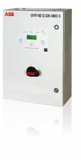 Product introduction OVR NE12 enclosed SPD The OVR NE12 enclosed surge protective device (SPD) is the latest addition to ABB's extensive range of surge protection products.