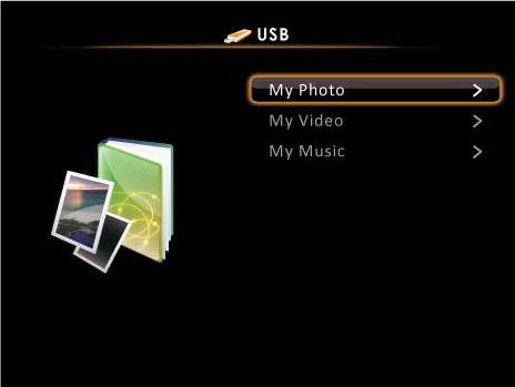 USB PPbox automatically filters files on your USB storage the same way as for files