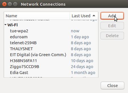 configure the TU/e VPN connection.