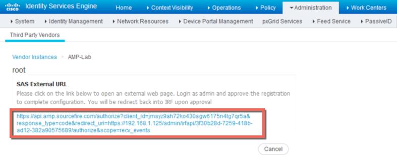 below link to connect to AMP for Endpoints Step 12