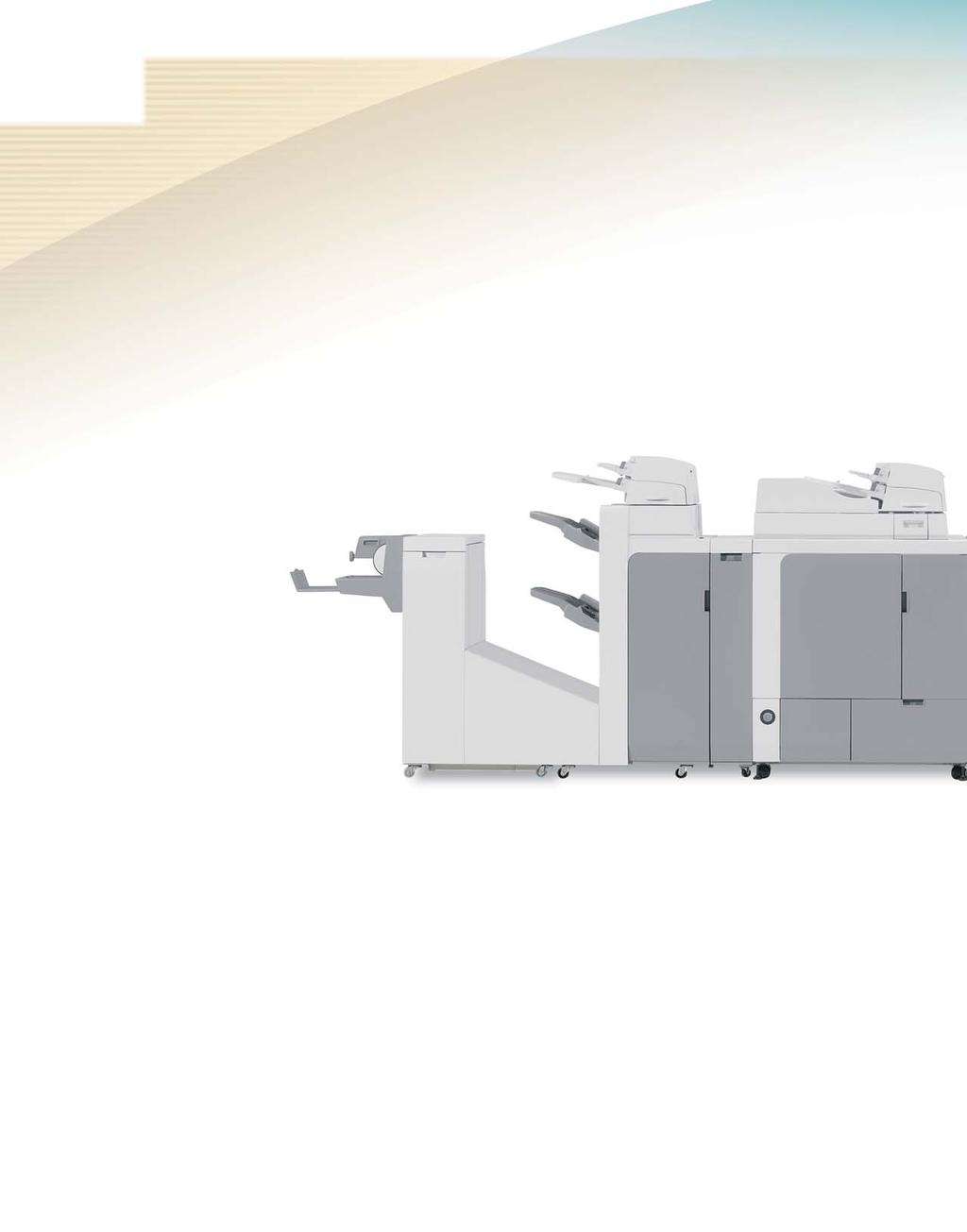 Challenge Your System Versatility Expectations The Finisher-V1 or Saddle Finisher-V2 provides the collating, stapling, saddlestitching and optional punching flexibility required for busy production