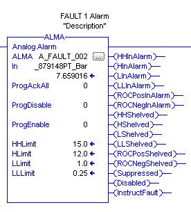 Logix 5580 & 5380 - Instruction based alarms Choose